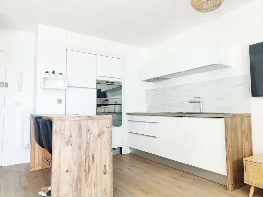 Beau Duplex Familial Avec Jardin Cloture Appartement Douvaine Buitenkant foto