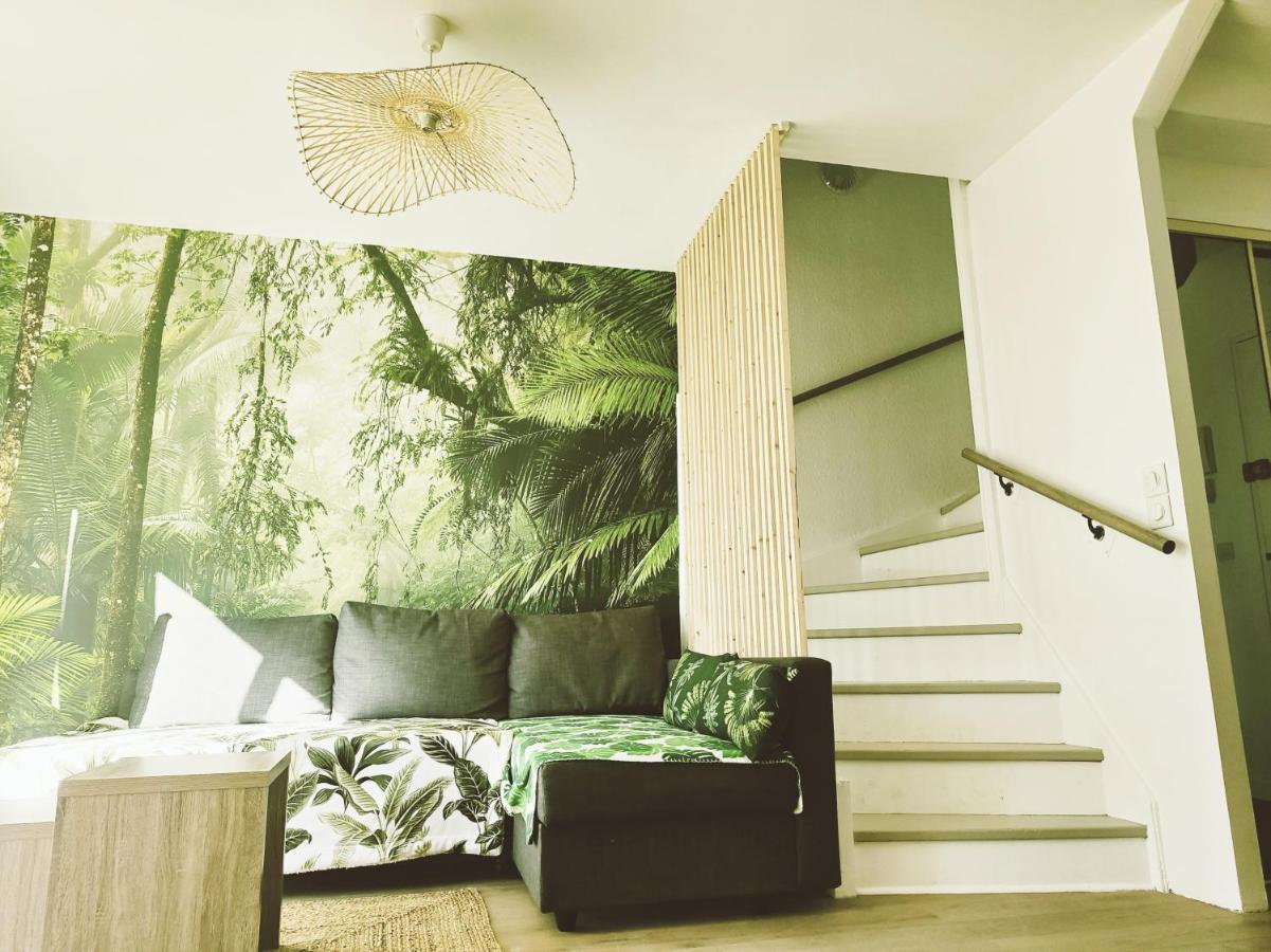 Beau Duplex Familial Avec Jardin Cloture Appartement Douvaine Buitenkant foto