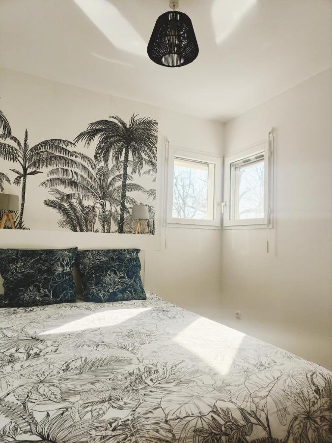 Beau Duplex Familial Avec Jardin Cloture Appartement Douvaine Buitenkant foto